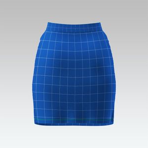 Ladies 18.00 Inch Outseam Jacquard Skirt Smart Mockup ...