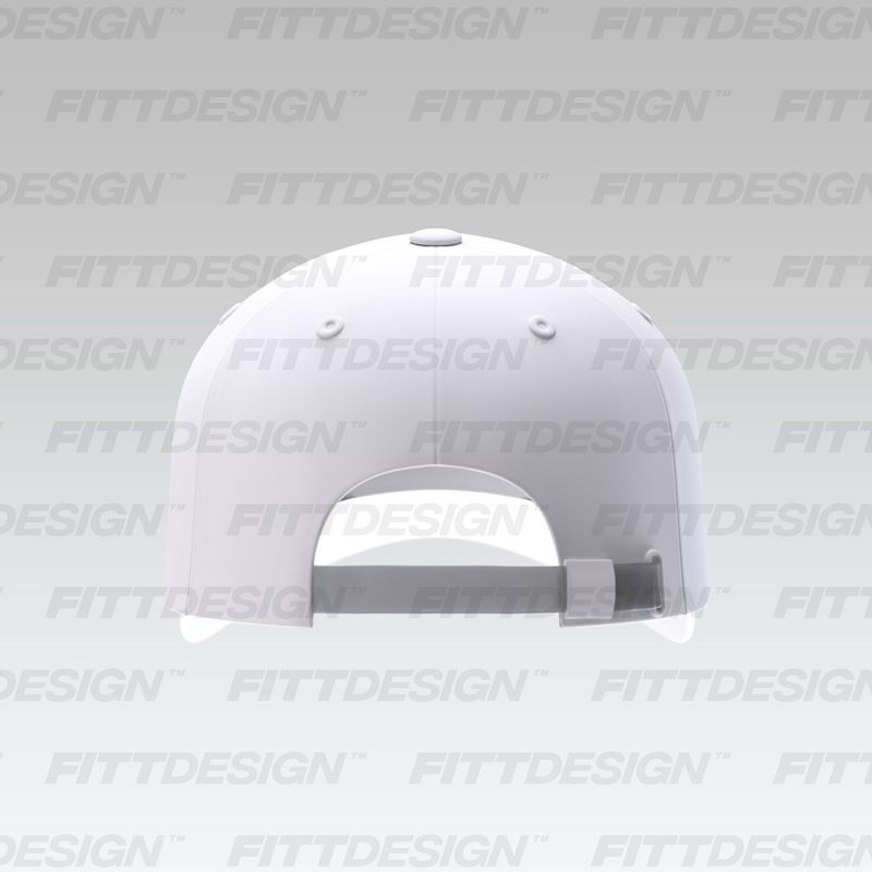 6 Panel Baseball Cap Smart Mockup Vector Template Mock Up & Tech Pack