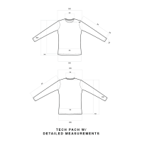 Download Fleece Shorts V3 Vector Template Mock Up & Tech Pack - FittDesign