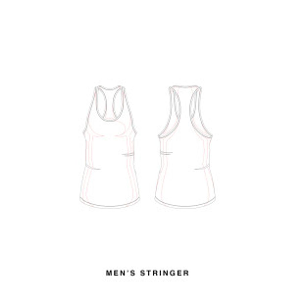 how to cut a stringer shirt