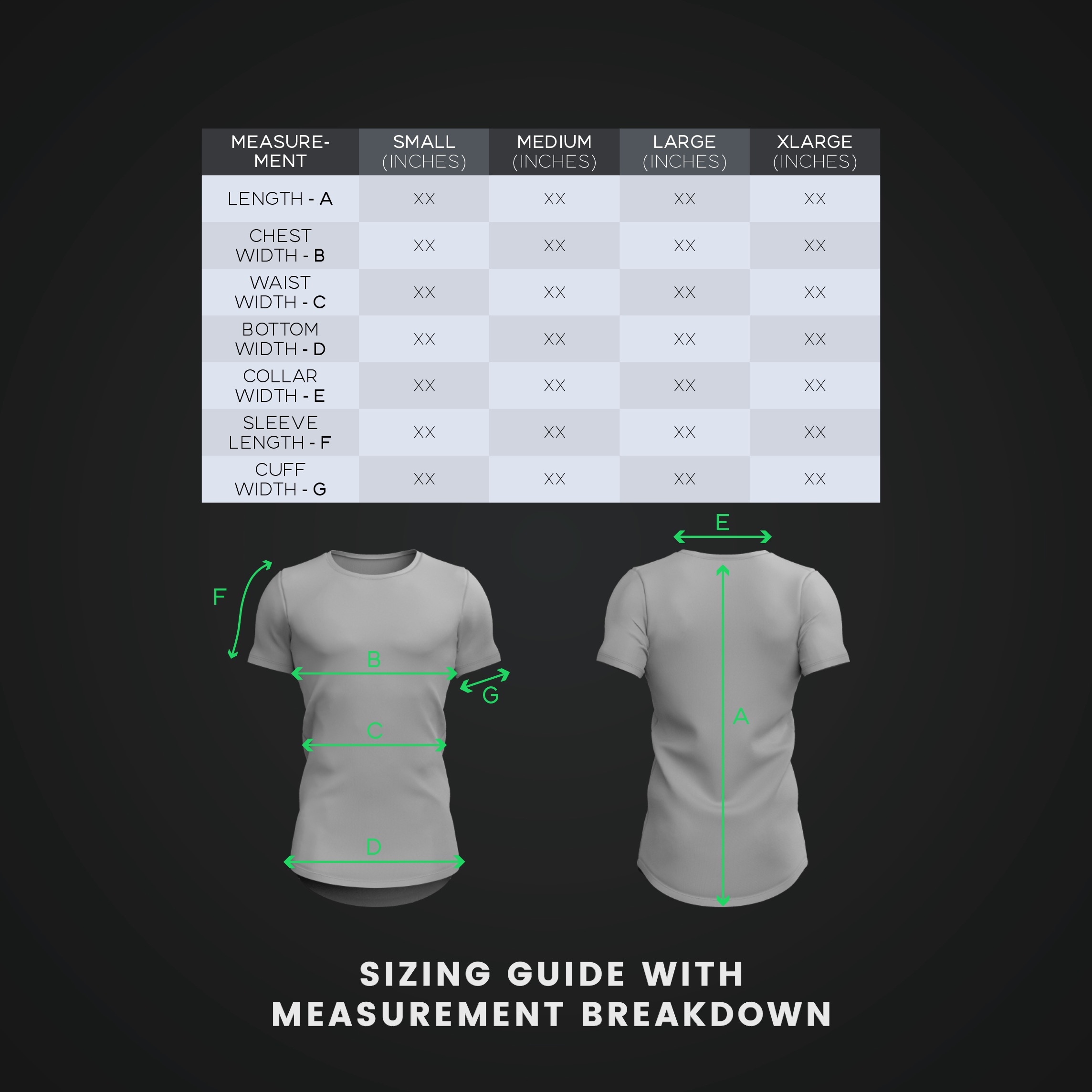 How to figure out your shirt size for the upcoming shirt drop : r