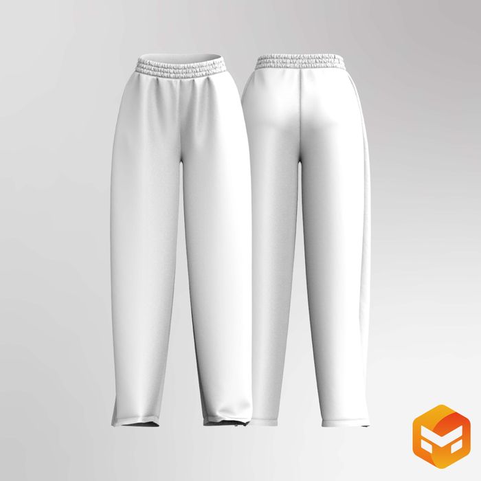 Ladies V-Shaped Waistband Leggings - 3D Garment