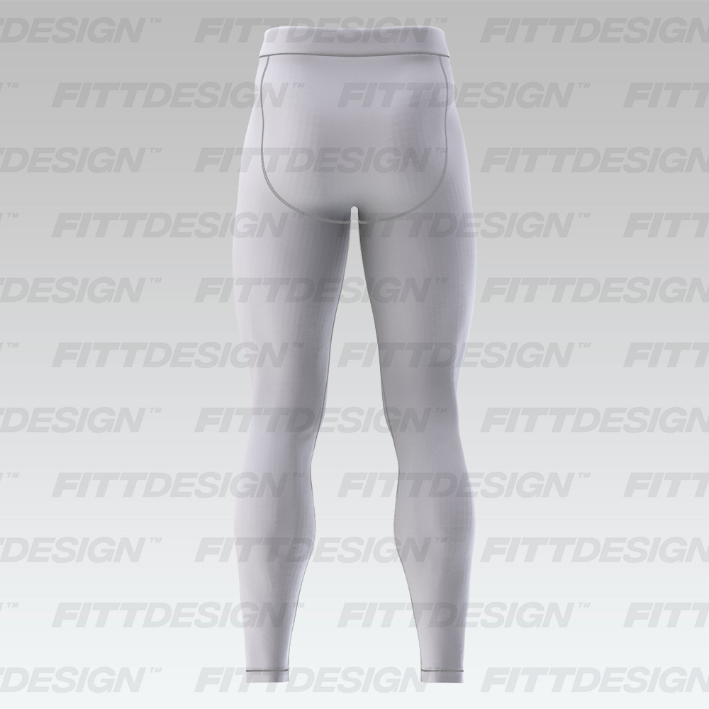 Mens Full Length Compression Pants Smart Mockup, ApparelSmartMockup